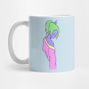 edo girl Mug